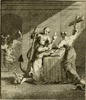 Picture 67 of 84 from Het overvloeijend herte, of nagelatene verzen (1767), leaf 235