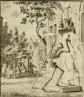 An illustration from Het overvloeijend herte, of nagelatene verzen (1767)