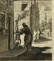 An illustration from Het overvloeijend herte, of nagelatene verzen (1767)