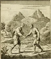 Picture 10 of 84 from Het overvloeijend herte, of nagelatene verzen (1767), leaf 55