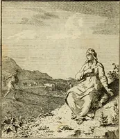 An illustration from Het overvloeijend herte, of nagelatene verzen (1767)