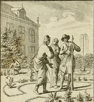 Picture 15 of 84 from Het overvloeijend herte, of nagelatene verzen (1767), leaf 73