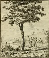 An illustration from Het overvloeijend herte, of nagelatene verzen (1767)