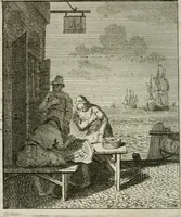 An illustration from Het Overvloeijend Herte : of Nagelatene Verzen (1767)