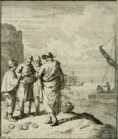An illustration from Het Overvloeijend Herte : of Nagelatene Verzen (1767)