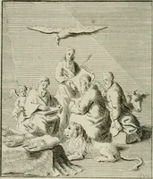 Picture 42 of 88 from Het Overvloeijend Herte : of Nagelatene Verzen (1767), leaf 141