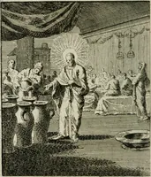 An illustration from Het Overvloeijend Herte : of Nagelatene Verzen (1767)