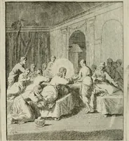 An illustration from Het Overvloeijend Herte : of Nagelatene Verzen (1767)