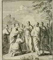 An illustration from Het Overvloeijend Herte : of Nagelatene Verzen (1767)