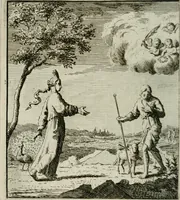 An illustration from Het Overvloeijend Herte : of Nagelatene Verzen (1767)