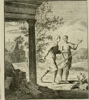 An illustration from Het Overvloeijend Herte : of Nagelatene Verzen (1767)