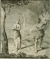 An illustration from Het Overvloeijend Herte : of Nagelatene Verzen (1767)