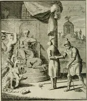 An illustration from Het Overvloeijend Herte : of Nagelatene Verzen (1767)