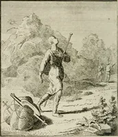 An illustration from Het Overvloeijend Herte : of Nagelatene Verzen (1767)