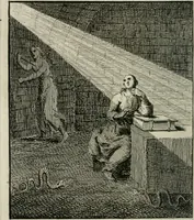 An illustration from Het Overvloeijend Herte : of Nagelatene Verzen (1767)