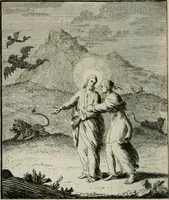 An illustration from Het Overvloeijend Herte : of Nagelatene Verzen (1767)