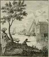 An illustration from Het Overvloeijend Herte : of Nagelatene Verzen (1767)