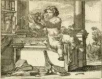 An illustration from Het voorhof der ziele : behangen met leerzaeme prenten en zinnebeelden (1668)