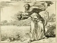 An illustration from Het voorhof der ziele : behangen met leerzaeme prenten en zinnebeelden (1668)