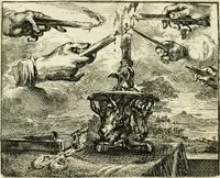 Picture 37 of 63 from Het voorhof der ziele : behangen met leerzaeme prenten en zinnebeelden (1668), leaf 123