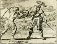 An illustration from Het voorhof der ziele : behangen met leerzaeme prenten en zinnebeelden (1668)