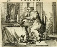 Picture 47 of 63 from Het voorhof der ziele : behangen met leerzaeme prenten en zinnebeelden (1668), leaf 161