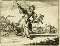 An illustration from Het voorhof der ziele : behangen met leerzaeme prenten en zinnebeelden (1668)