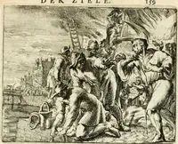 Picture 53 of 63 from Het voorhof der ziele : behangen met leerzaeme prenten en zinnebeelden (1668), leaf 182