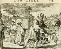Picture 60 of 63 from Het voorhof der ziele : behangen met leerzaeme prenten en zinnebeelden (1668), leaf 208