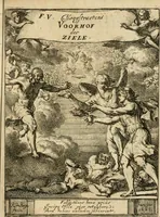 Picture 1 of 63 from Het voorhof der ziele : behangen met leerzaeme prenten en zinnebeelden (1668), leaf 8