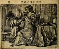 Picture 32 of 62 from Het voorhof der ziele, behangen met leerzaeme prenten en zinnebeelden (1668), leaf 107