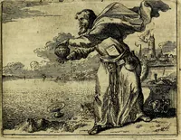 An illustration from Het voorhof der ziele, behangen met leerzaeme prenten en zinnebeelden (1668)
