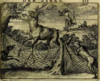 An illustration from Het voorhof der ziele, behangen met leerzaeme prenten en zinnebeelden (1668)