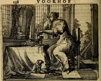 Picture 46 of 62 from Het voorhof der ziele, behangen met leerzaeme prenten en zinnebeelden (1668), leaf 157