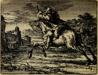 An illustration from Het voorhof der ziele, behangen met leerzaeme prenten en zinnebeelden (1668)