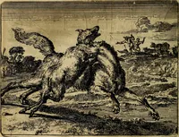 An illustration from Het voorhof der ziele, behangen met leerzaeme prenten en zinnebeelden (1668)