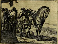 An illustration from Het voorhof der ziele, behangen met leerzaeme prenten en zinnebeelden (1668)