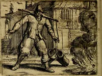 An illustration from Het voorhof der ziele, behangen met leerzaeme prenten en zinnebeelden (1668)