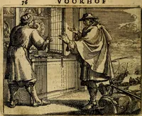 An illustration from Het voorhof der ziele, behangen met leerzaeme prenten en zinnebeelden (1668)