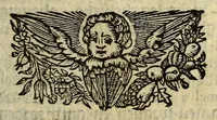 An illustration from Het wonder leven, van de H. Rosa de S. Maria, van Lima in Peru, maghet uyt de Derde Order van den H. Dominicus, : ghebeatificeert door Clemens IX. 12. Febr. 1668. Ghecanonizeert door Clemens X. 12. April 1671. (1671)