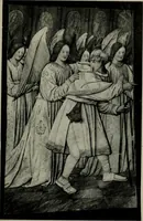 An illustration from Heures dites de Henri IV; reproduction réduite des 60 peintures du manuscrit latin 1171 de la Bibliothèque nationale (1908)