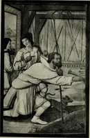 An illustration from Heures dites de Henri IV; reproduction réduite des 60 peintures du manuscrit latin 1171 de la Bibliothèque nationale (1908)