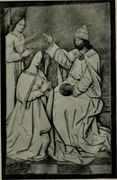 An illustration from Heures dites de Henri IV; reproduction réduite des 60 peintures du manuscrit latin 1171 de la Bibliothèque nationale (1908)