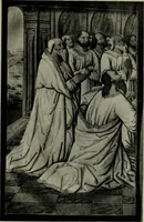 An illustration from Heures dites de Henri IV; reproduction réduite des 60 peintures du manuscrit latin 1171 de la Bibliothèque nationale (1908)