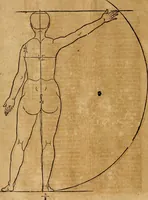 An illustration from Hierinn sind begriffen vier Bucher von menschlicher Proportion durch Albrechten Durer von Nurerberg [sic.] erfunden und beschuben zu nutz allen denen so zu diser kunst lieb tragen (1528)
