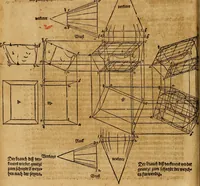 Picture 187 of 197 from Hierinn sind begriffen vier Bucher von menschlicher Proportion durch Albrechten Durer von Nurerberg [sic.] erfunden und beschuben zu nutz allen denen so zu diser kunst lieb tragen (1528), leaf 229