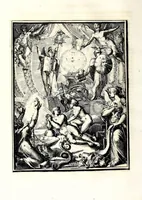 Picture 4 of 22 from Hieroglyphica, oder, Denkbilder der alten Völker : namentlich der Aegyptier, Chaldäer, Phönizier, Jüden, Griechen, Römer, u.s.w. : nebst einem umständlichen Berichte von dem Verfalle und der eingeschlichenen Verderbniss in den Gottesdiensten, durch verschiedene Jahrhunderte und endlich die Glaubensverbesserung, bis auf diese Zeit fortgesetzt, in LXIII Capiteln und so viel Kupfertafeln (1744), leaf 104