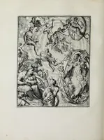 An illustration from Hieroglyphica of Merkbeelden der oude volkeren : namentlyk Egyptenaren, Chaldeeuwen, Feniciers, Joden, Grieken, Romeynen, enz. : nevens een omstandig bericht van het verval en voortkruypende verbastering der godsdiensten door verscheyde eeuwen : en eyndelyk de hervorming, tot op deze tyden toe vervolgt : in LXIII. hoofdstukken, en zoo veele kopere print-blaaden (1735)