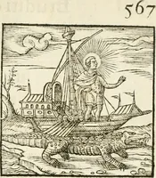 An illustration from Hieroglyphica, seu De sacris Aegyptiorum aliarumque gentium literis commentarii (1594)