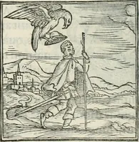 An illustration from Hieroglyphica, siue, De sacris Aegyptiorum literis commentarii, Ioannis Pierii Valeriani Bolzanii Bellunensis (1556)